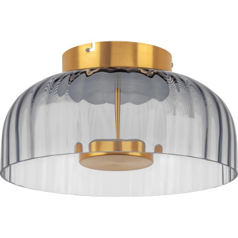 Люстра LIGHTSTAR CELESTA 809061 LED 1х12W 3000K золото/дымчатый
