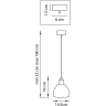 Подвес LIGHTSTAR LOFT 765014